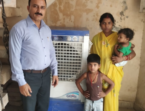 Desert Coolers Donation by Mr. Pawan Sharma, Trustee, Madad Charitable Foundation